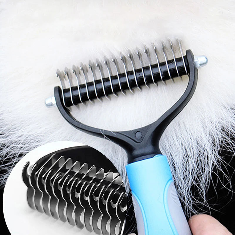 Pet Grooming Comb Brush Tool for Dog and Cat Hair